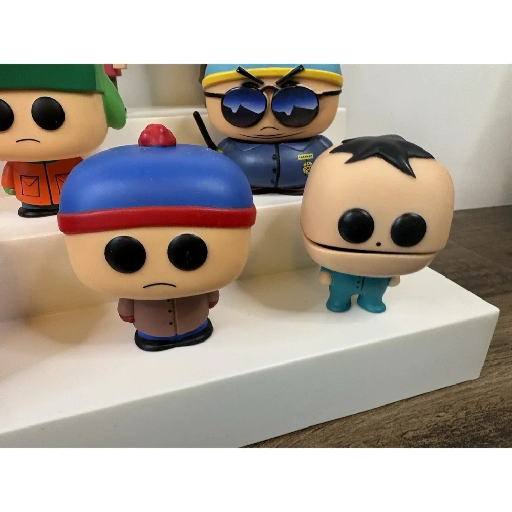 Funko Pop South Park Figures Lot Chef Phillip Terrance Cartman Butters Kenny